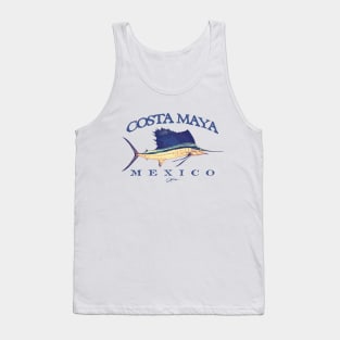 Costa Maya, Mexico, Vintage Sailfish Tank Top